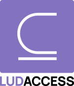 Logo LudAccess texte noir