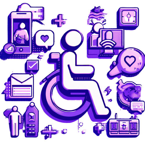 illustration communication autour du handicap